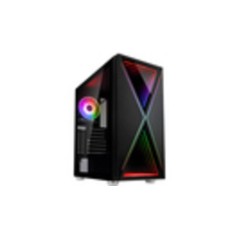 Kolink Void X Trn Extended ATX Case - No Power Supply, Sleek Black Design, Ultimate Cooling & Style!